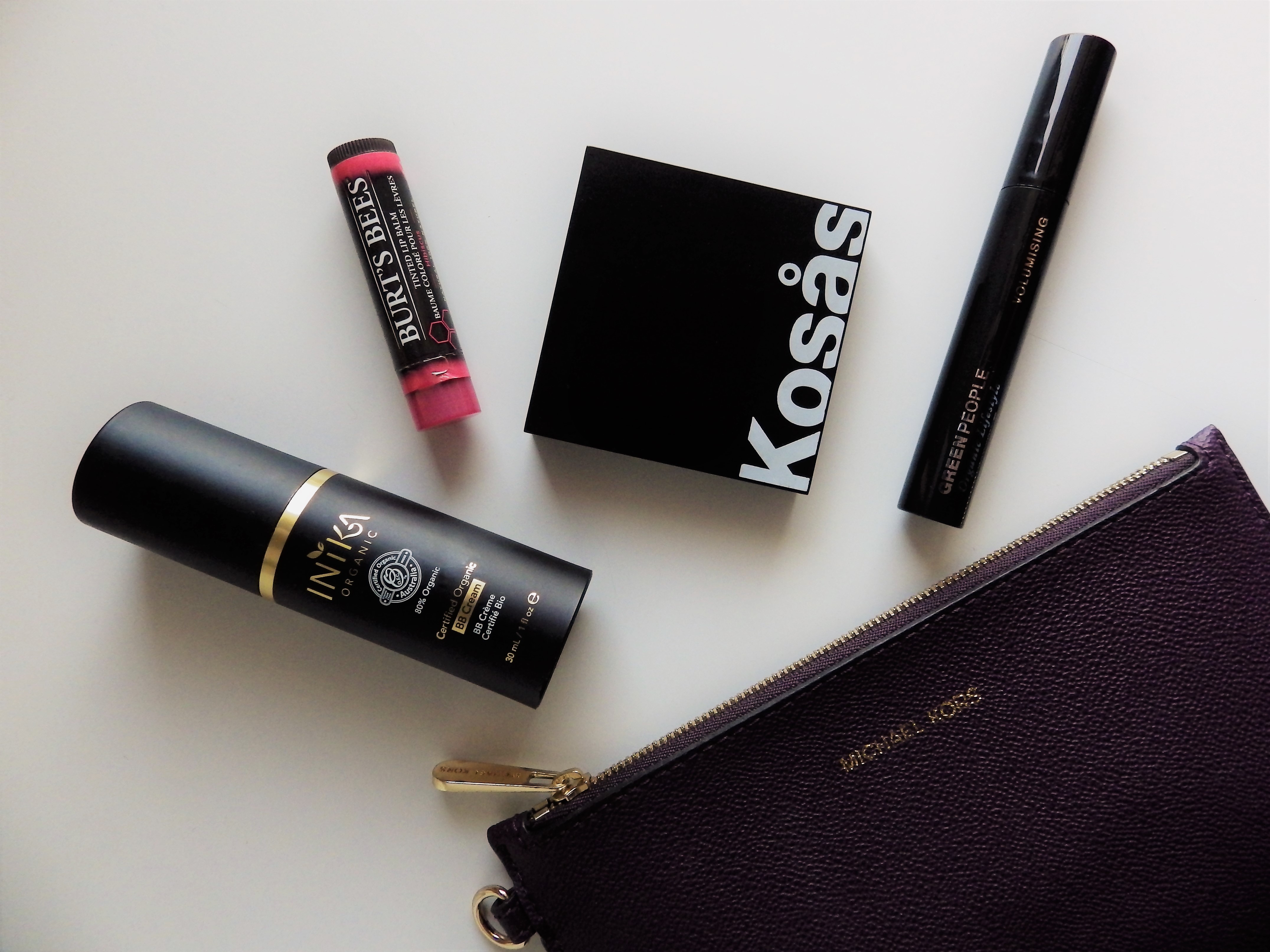 Clean beauty makeup bag