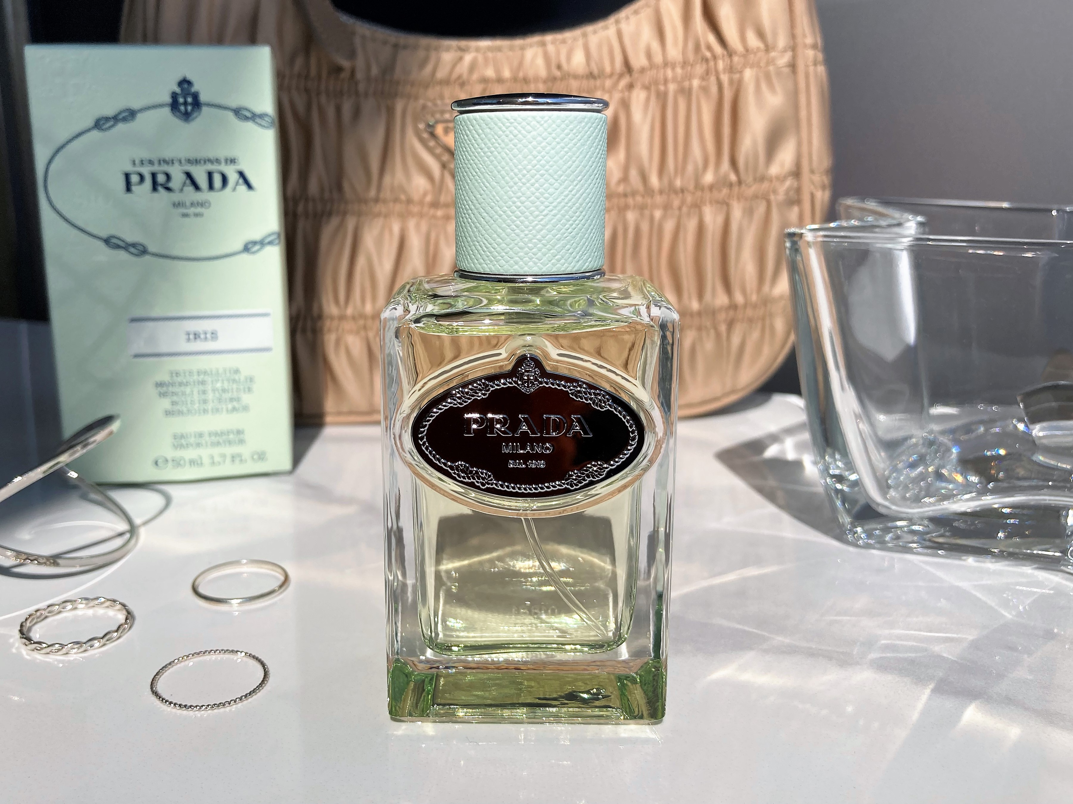 PRADA Infusion d’Iris, a vintage-inspired fragrance perfect for everyday use